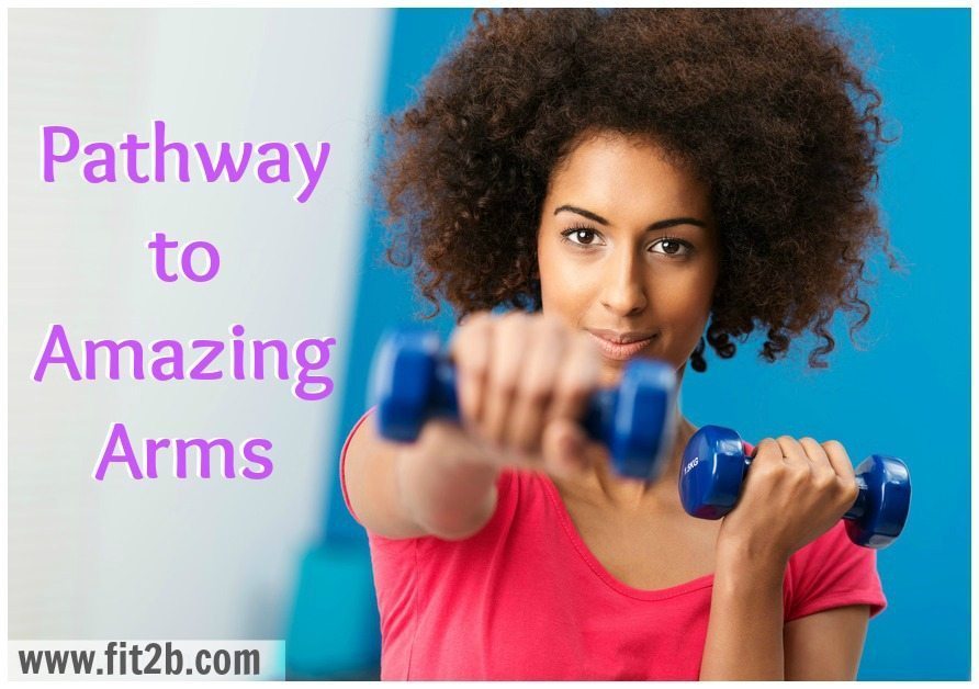 Pathway of Workouts to Amazing Arms for home fitness from Fit2B Studio