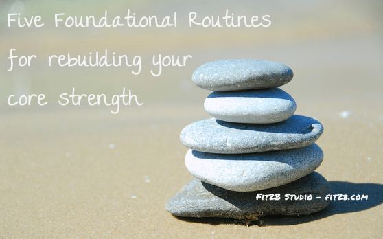 Five simple routines - each 12 minutes or less - that are designed to help the most broken tummies rebuild!