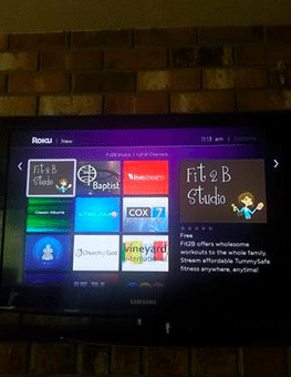 A member's picture of her Roku and Fit2b