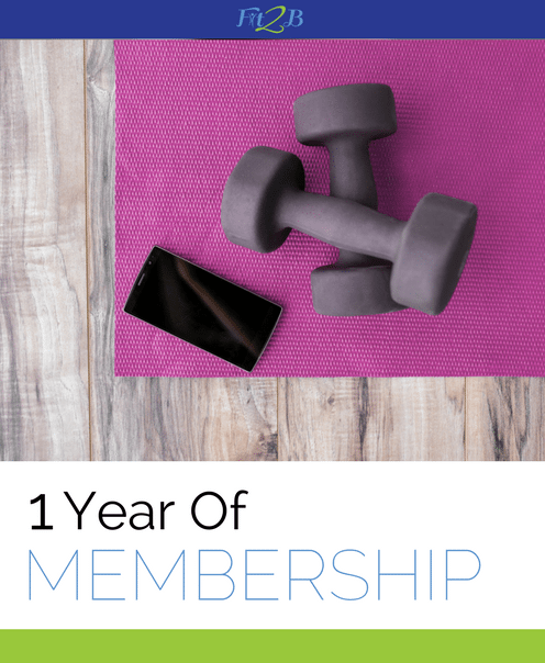1 Year Of Membership - Fit2B.com