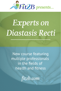 New eLearning course featuring multiple professionals in the fields of health and fitness UNITING TOGETHER from around the world to take on diastasis recti! - Fit2B.com