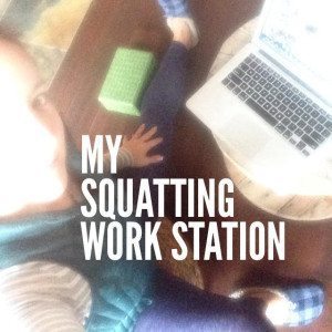 Position yourself in many places while you work on the computer, and your body will thank you! -Beth, Fit2b.com