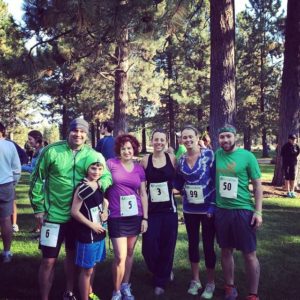 Running with some of my employees in Bend!