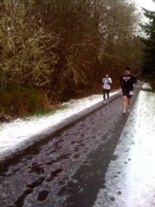 A great half marathon in Vernonia Oregon