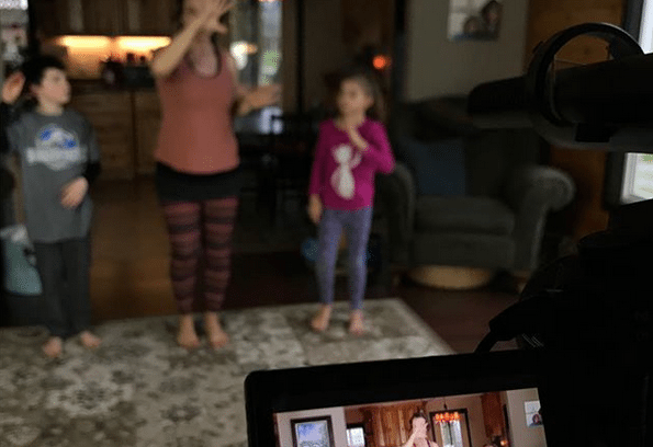 Instagram Highlights - Kids Cross Over filming - Fit2B.com