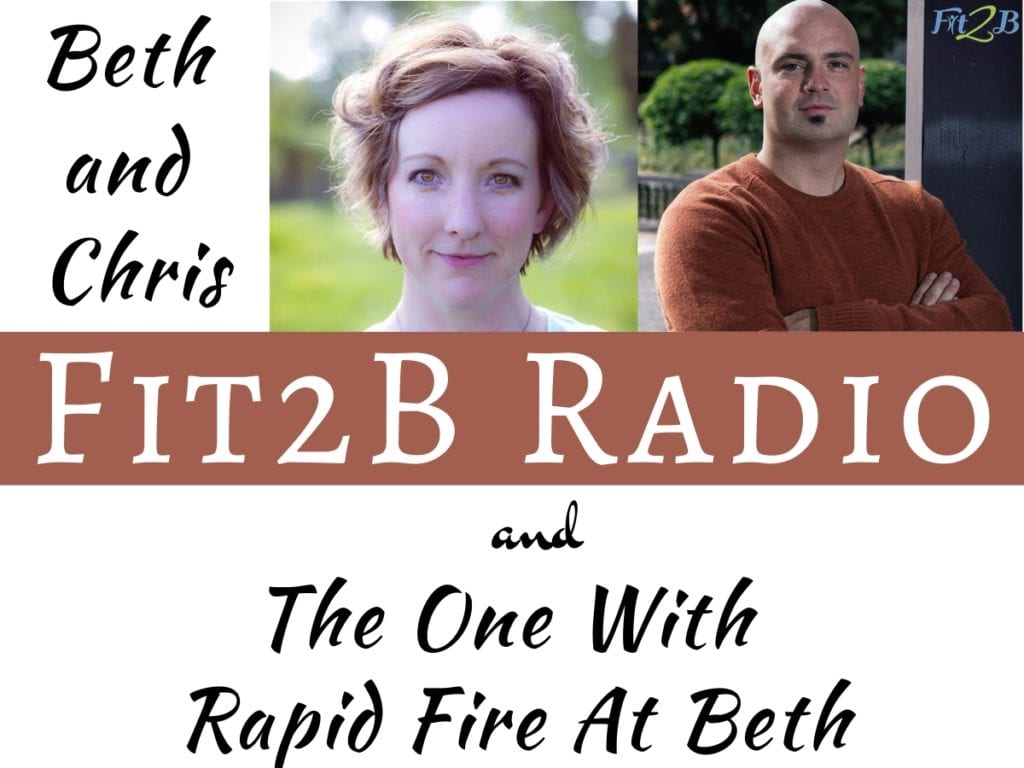 EP 14 - The One with Rapid Fire at Beth - Fit2B.com - Always wanted to know more about the founder and face of Fit2B? In this rapid fire podcast, listen in and hear about everything from her personal workout style to favorite diapers. - #fitnessjourney #fintessmotivation #getfit #podcast #fitmomlife #bodypositive #fitmom #thefitlife #sweateveryday #strongnotskinny #homefitness #abworkout #homeworkouts_4u #healthylife #healthylifestyle #fitnessroutine #coreworkouts #core #diastasisrecti #diastasis
