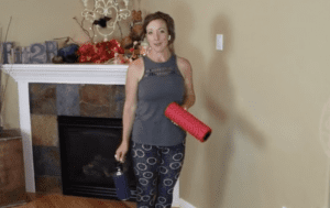 Foam Rolling Water Bottle Fitness & Fun Releasing Routine - fit2b.com - Here's a quick 8 minute foam rolling routine. I’m so excited about all these soothing motions, and I can’t wait for you to try it! Learn how a small roll can serve in this quick, rapid release routine! #homefitness #diastasisrecti #fit2b #homeworkout #workoutathome #homeworkouts #coreworkout #workouttime #workouts #core #foamrollerwaterbottle #foamroller #balance #exercises #homegym #strength #squatting