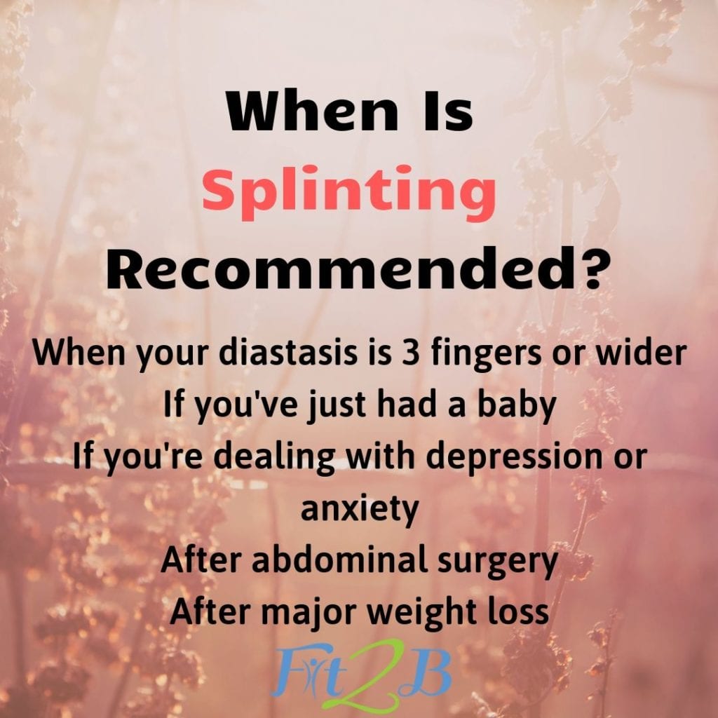 Binding Your Belly After Birth - Fit2B.com - We know that mama needs as much support as we can offer her in those early weeks and… forever, am I right? So is splinting recommended? How and when? #abs #abworkouts #core #corestrengthening #coreworkouts #postpartum #diastasis #diastasisrecti #fitness #fit #fitnessmotivation #healing #flatabs #music #fitmom #momlife #momonamission #clicktolearn #clicktoreadlater #nerdfitness