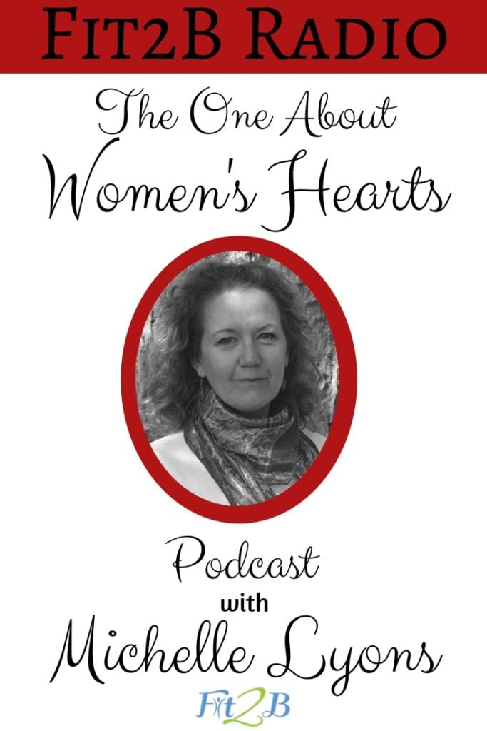 The One About Women's Hearts - Fit2B.com - People talk about heart health and exercise, but what types: cardio, weightlifting, lower body workouts, ab workouts? Should you begin a weightloss program and research heart health recipes? Listen in and get the best heart health tips! #heart #hearthealth #womenshearts #cardiovascular #fitnessjourney #health #healthy #AmericanHeartAssociation #core #strengthtraining  #cardio #corestrengthening #diastasisrecti #weightloss #homefitness #fitnessmotivation #podcast #diastasis #selfcare #fit2b