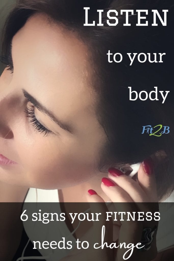 Listen to Your Body: 6 Signs Your Fitness Needs to Change - Fit2B.com -The “seeing results fitness” mentality can keep us from listening to our bodies. Click through to read if you could be doing damage during core workouts and causing things like diastasis recti. #fitnessmotivation #getfit #furtherfasterforever #whstrong #shapesquad #fitmomlife #bodypositive #sweateveryday #strongnotskinny #homefitness #abworkout #homeworkouts_4u #healthylife #healthylifestyle #fitnessroutine #coreworkouts #core #diastasisrecti #diastasis #fit2b #postpartum