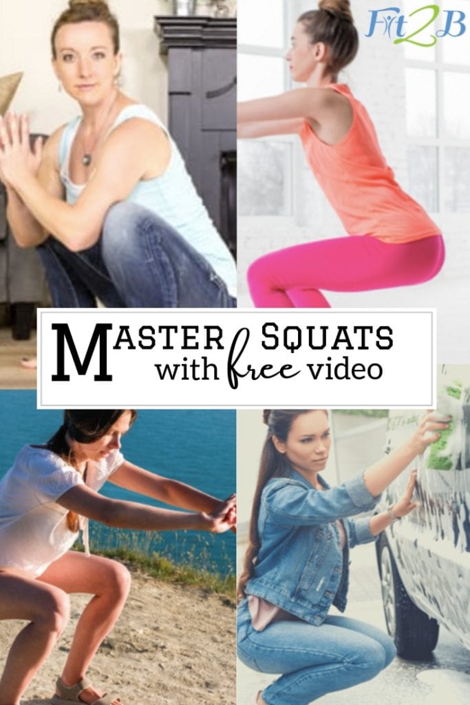 All the Little Things About Squats -Fit2B.com - Everything motherhood requires a postpartum body that can chase around kiddos, but who knew your lower body workout might have issues with tight calves, hamstrings, or diastasis recti? Click through to master squats! #fit2b #diastasis #diastasisrecti #fitnessvideo #homeexercises #befitvideos #fitnessmotivation #fitgirlsworldwide #homefitness #abworkout #lowerbodyworkout #homeworkouts_4u #strongnotskinny #fitnessjourney #inspireothers #gymlife #thefitlife #postpartum #fitmomlife #bodypositive