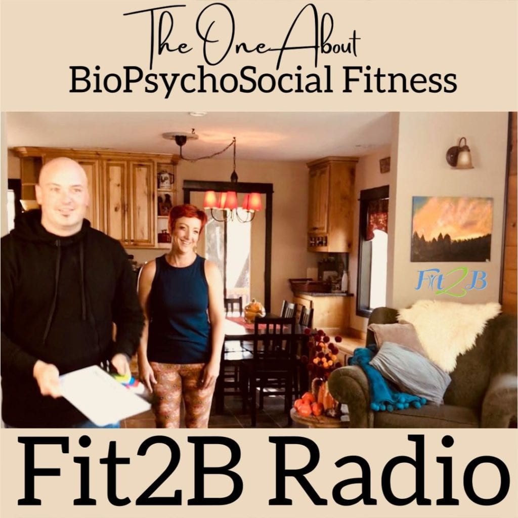 Season 2:1 The One About BioPsychoSocial Fitness - Fit2B.com - The biopsychosocial fitness suggests that exercise, mental health, spiritual journey, and sociological perspective all work together. Listen in as we discuss health inspiration for a healthy lifestyle in our podcast for women. #diastasisrecti #diastasis #fit2b #fitnesscoach #athlete #morethananathlete #fitmom #core #coreworkout #fitnessjourney #fitnessmotivation #bodypositive #strongnotskinny #homefitness #homeworkouts_4u #healthylifestyle #letthembelittle #honestmommin #momboss #motherhood