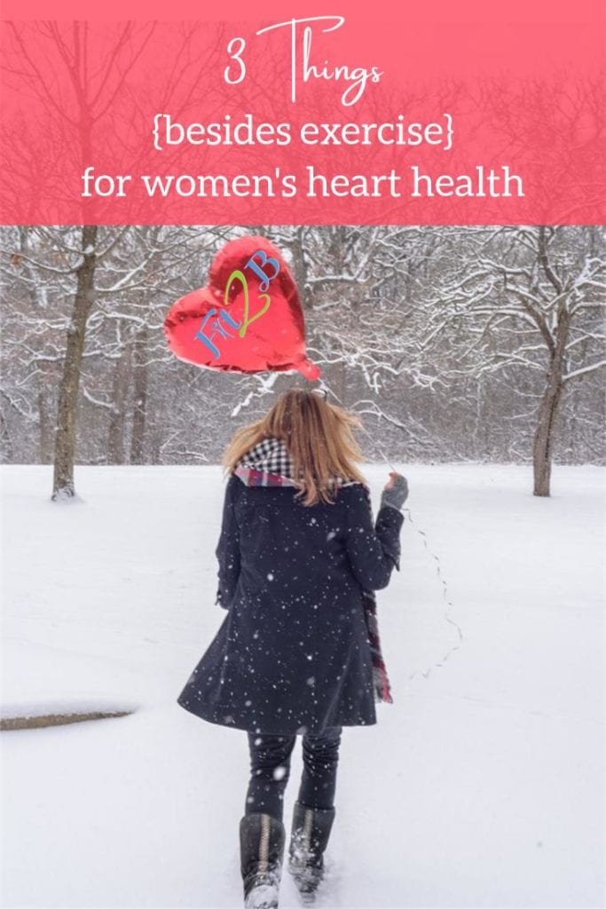 Three Things {besides exercise} that help women's heart health - Fit2B.com - Heart disease is the top killer for women. Let's improve our chances beyond diet & exercise! Check out our video to see how a positive attitude, breath work, and specific core exercises (to help weak cores & diastasis recti) can give you a fighting chance. #heartdisease #womenshearts #caridovascular #diet #exercise #hearthealth #diastasisrecti #core #coreworkout #coreexercise #homefitness #AmericanHeartAssociation #weightloss #motherhood #fit2b #fitness #health #healthylife #selfcare #mom