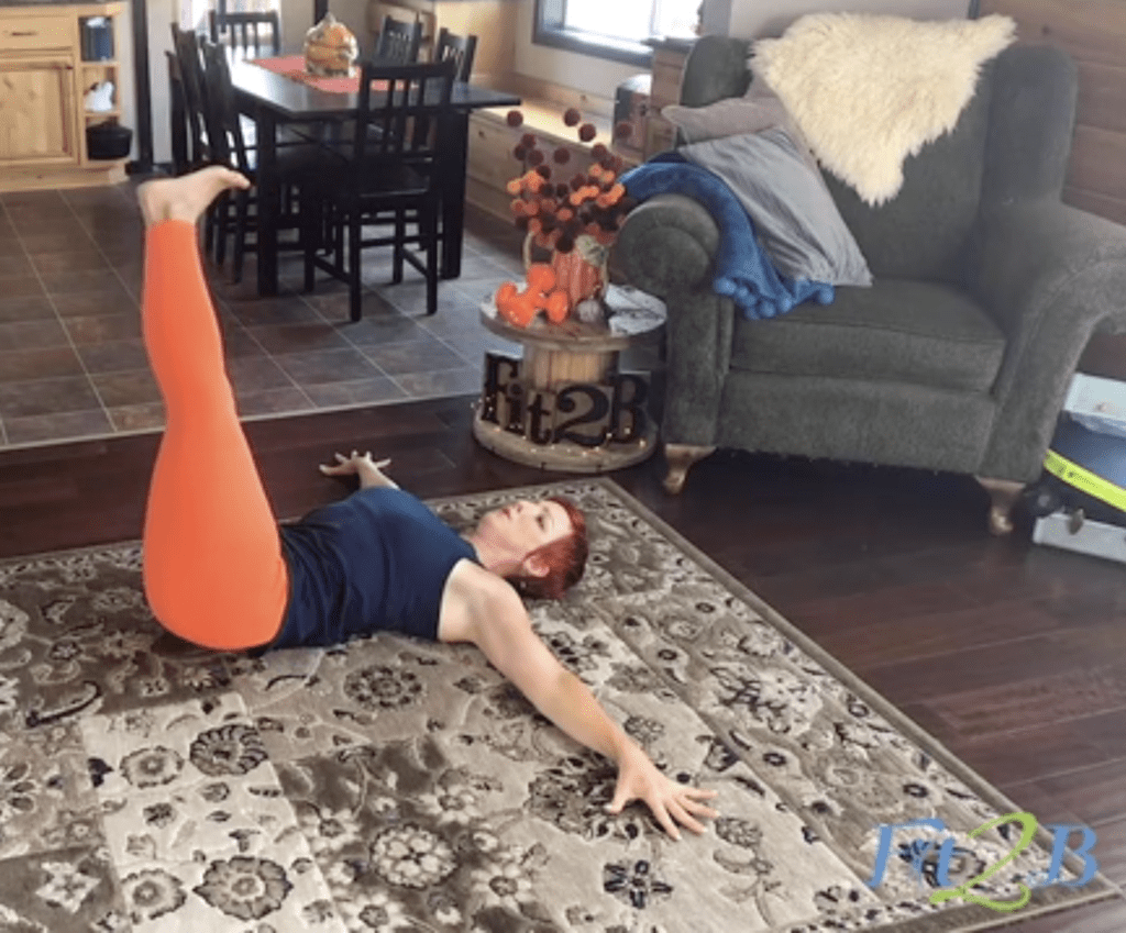 Color Series: Orange Home Exercise Workouts - Fit2B.com - Orange Obliques Workout