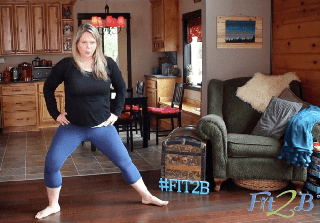 Lower Body Workout for Diastasis Recti with LPT Kelly Dean on fit2b.com