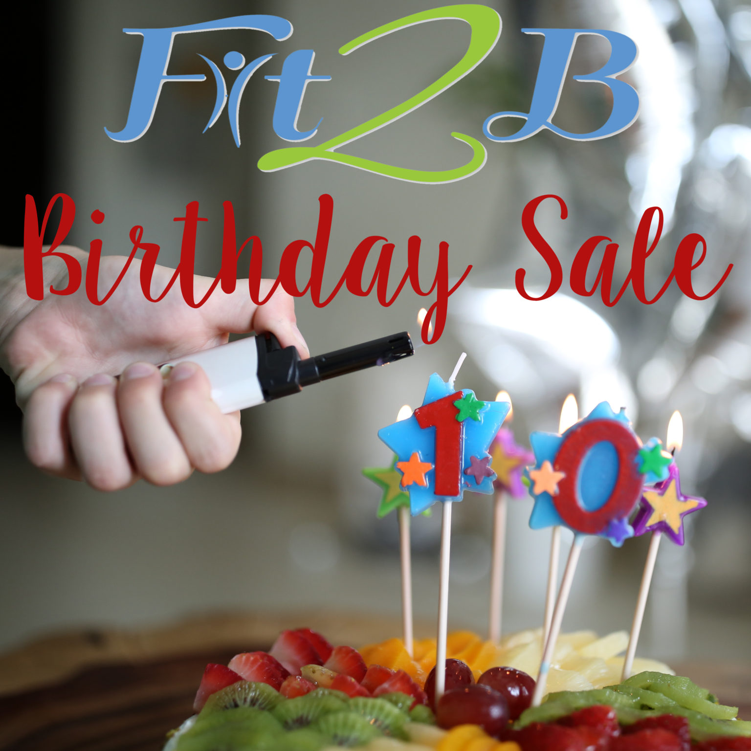 Fit2B 10th Anniversary Sale