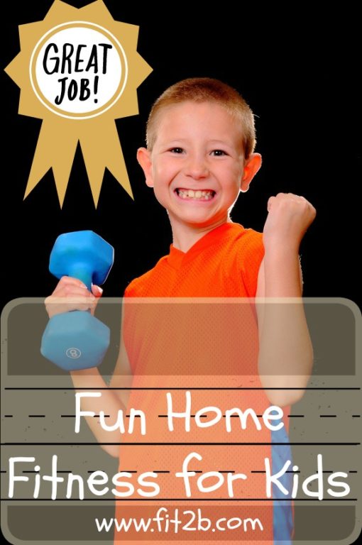 Fun home fitness for kids from fit2b.com - Fit2B Kids!