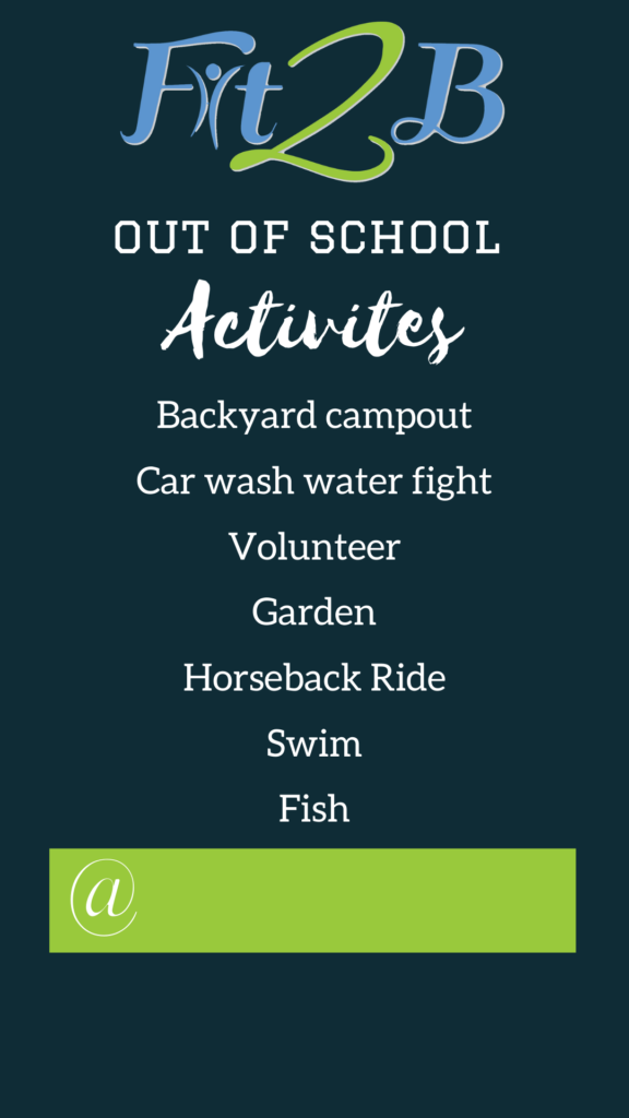 Instagram Story Shareable: Out of School Activities