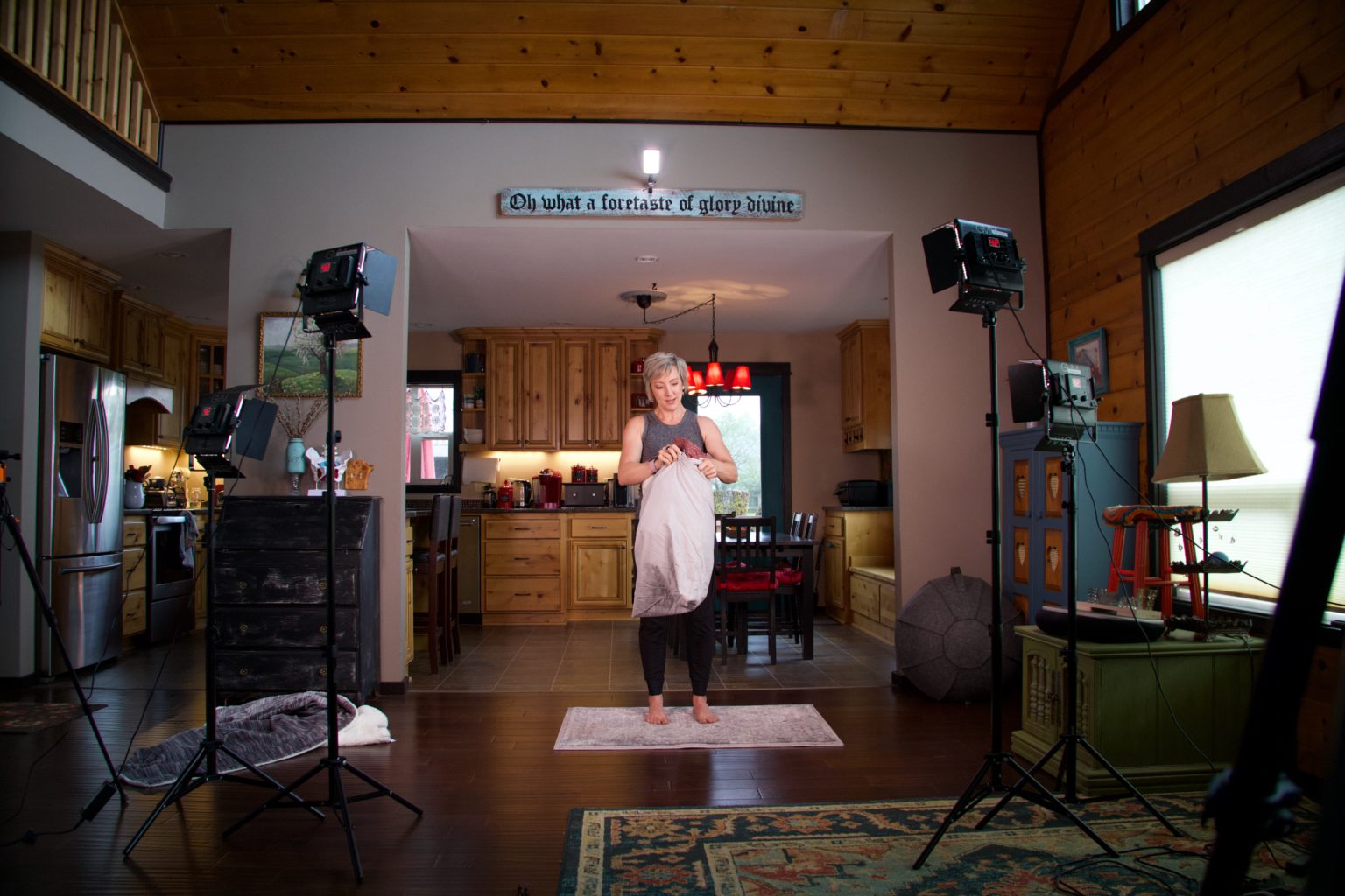 DIY Bolster for Restorative Poses at Home Fit2B Studio