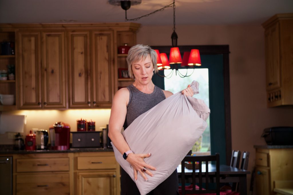 1-Minute Yoga Tip: How To Make Your Own Bolster [Video]