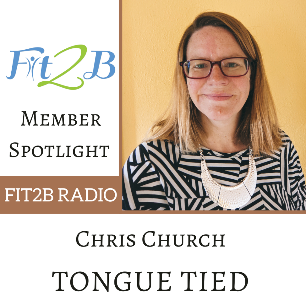 Can you make your tongue look like a pickle? Can your roll your tongue? What do these abilities have to do with your core and pelvic floor? Well, as it turns out, a lot! One of our longtime members, Chris Church, joined us to share her interesting journey with tongue-tie and its connection to her tummy.