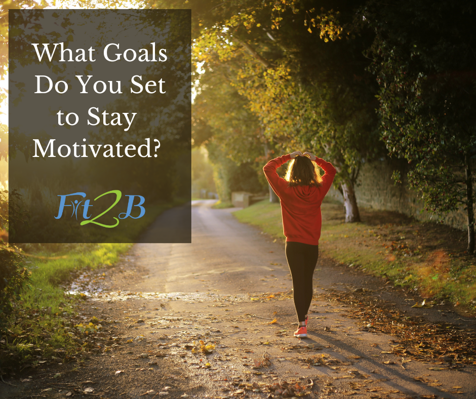 Having a “purpose” and a goal on my walk keeps me motivated to go out each day. What goals do you set to stay motivated? If you were to set a goal for a walk or run, what would it be? 