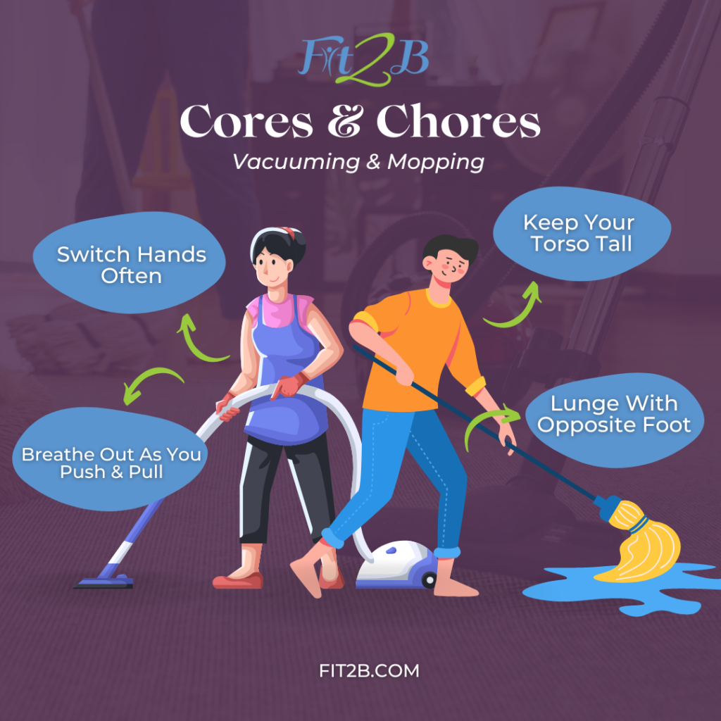 5 Ways to Turn Household Chores into a Workout Fit2B Studio