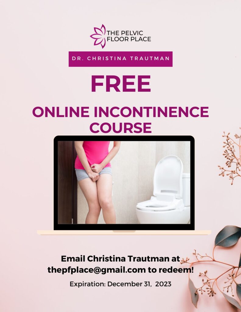Free Incontinence Course