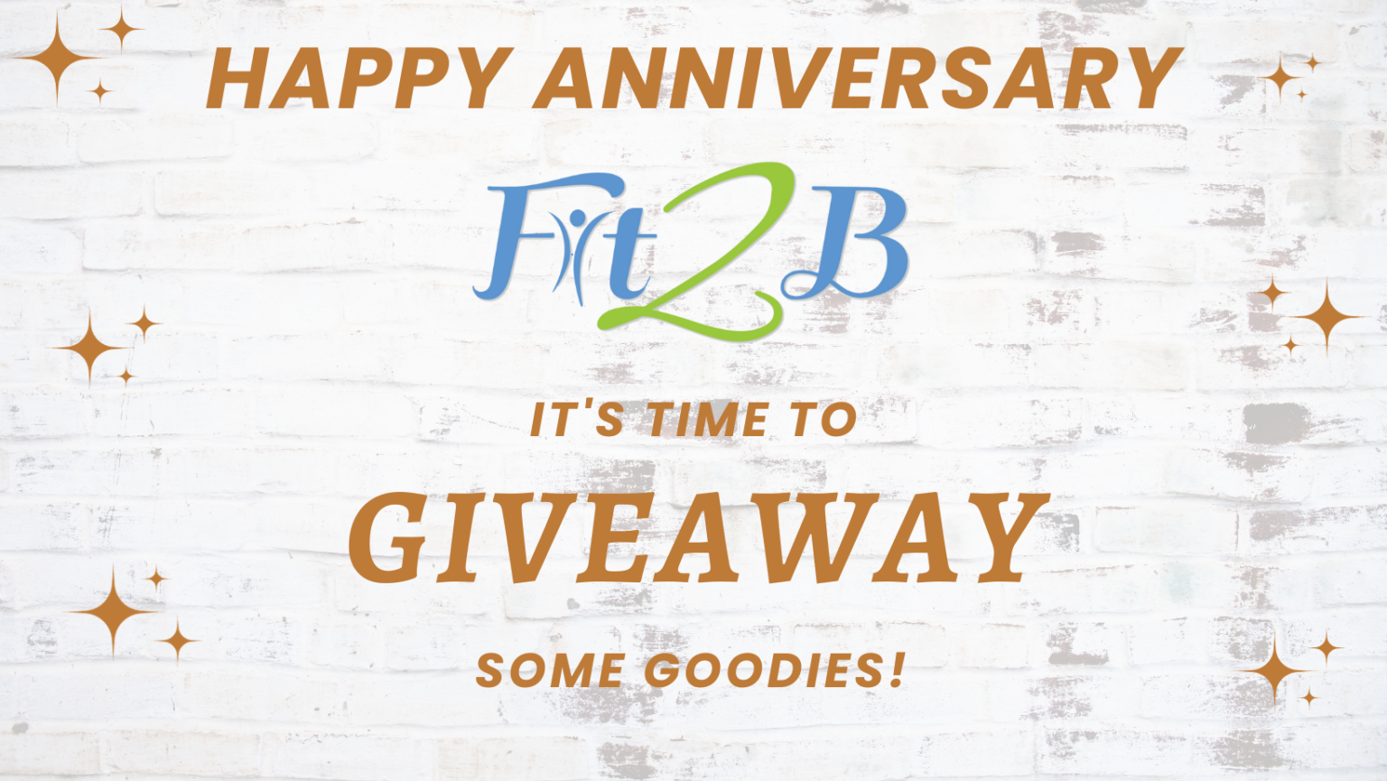 Fit2B Anniversary - Fit2B Studio